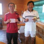 準優勝ペア